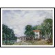 Landscape, A New Print Of an Alfred Sisley Painting