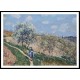 Landscape Spring at Bougival 1873, A New Print Of an Alfred Sisley Painting