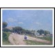 Landscape at Andresy 1875, A New Print Of an Alfred Sisley Painting