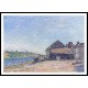 Landscape near Moret 1885, A New Print Of an Alfred Sisley Painting