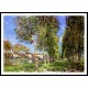 Lane of Poplars at Moret Sur Loing 1888, A New Print Of an Alfred Sisley Painting