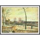 March Snow Thaw 1889, A New Print Of an Alfred Sisley Painting