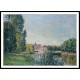 Moret Loing River and Church 1886, A New Print Of an Alfred Sisley Painting