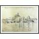 Moret Port de Bourgogne, A New Print Of an Alfred Sisley Painting