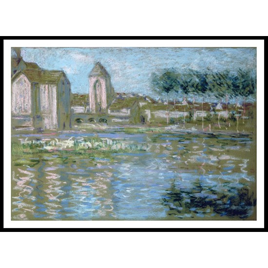 Moret sur Loing 1890, A New Print Of an Alfred Sisley Painting