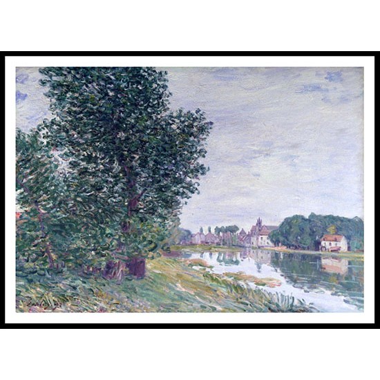 Moret sur Loing 1894, A New Print Of an Alfred Sisley Painting