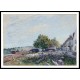 Morning at Saint Mammes 1884, A New Print Of an Alfred Sisley Painting