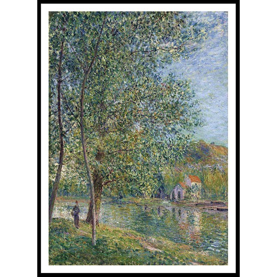 Morning on the Loign 1879, A New Print Of an Alfred Sisley Painting