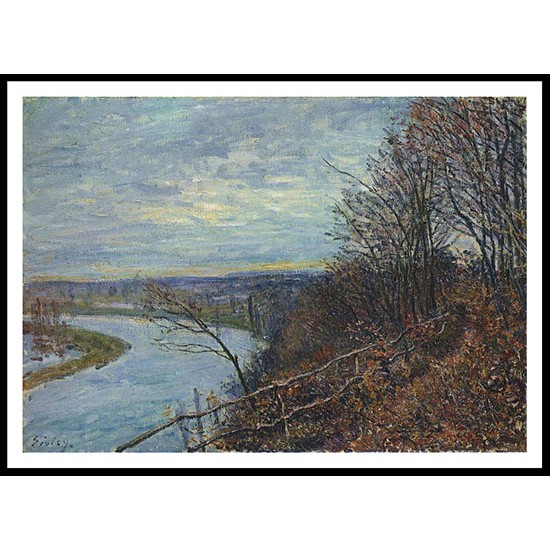 November Afternoon 1881, A New Print Of an Alfred Sisley Painting