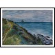 On the Cliffs Langland Bay Wales 1897, A New Print Of an Alfred Sisley Painting