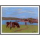 Pasture by the Seine, A New Print Of an Alfred Sisley Painting