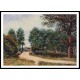 Path from Saint Mammes Morning 1890, A New Print Of an Alfred Sisley Painting