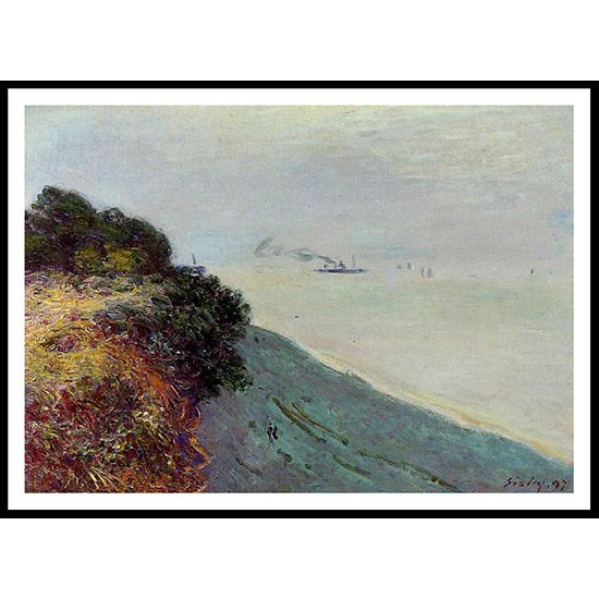 Penarth The English Coast 1897, A New Print Of an Alfred Sisley Painting