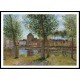 Poplars at Moret sur Loing an August Afternoon 1888, A New Print Of an Alfred Sisley Painting