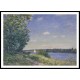 Sahurs Path near the Water 1894, A New Print Of an Alfred Sisley Painting