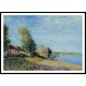 Saint Mammes 1880, A New Print Of an Alfred Sisley Painting