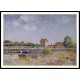 Saint Mammes 1888, A New Print Of an Alfred Sisley Painting