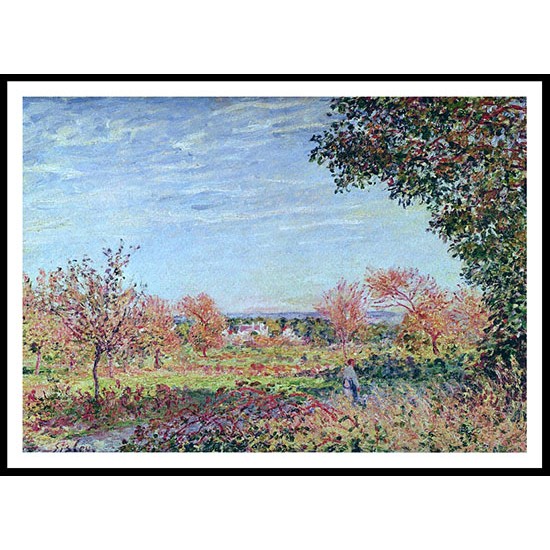 September Morning 1887, A New Print Of an Alfred Sisley Painting