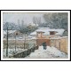 Snow at Louveciennes 1874, A New Print Of an Alfred Sisley Painting