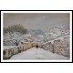 Snow at Louveciennes 1878, A New Print Of an Alfred Sisley Painting