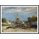 Sowing Wood 1876, A New Print Of an Alfred Sisley Painting