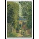 Street at Louveciennes, A New Print Of an Alfred Sisley Painting