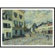 Street in Marly 1875, A New Print Of an Alfred Sisley Painting