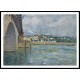 The Bridge at Saint Cloud 1877, A New Print Of an Alfred Sisley Painting