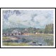 The Bridge near Sevres 1877, A New Print Of an Alfred Sisley Painting