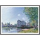 The Bridge of Moret Morning Effect 1891, A New Print Of an Alfred Sisley Painting