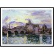 The Bridge of Moret at Sunset 1892, A New Print Of an Alfred Sisley Painting