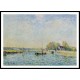 The Channel of Loing at Saint Mammes 1884, A New Print Of an Alfred Sisley Painting