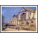 The Church at Moret 1894, A New Print Of an Alfred Sisley Painting