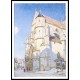 The Church at Moret, A New Print Of an Alfred Sisley Painting