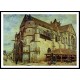 The Church at Moret Icy Weather, A New Print Of an Alfred Sisley Painting