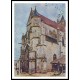 The Church at Moret in Winter, A New Print Of an Alfred Sisley Painting