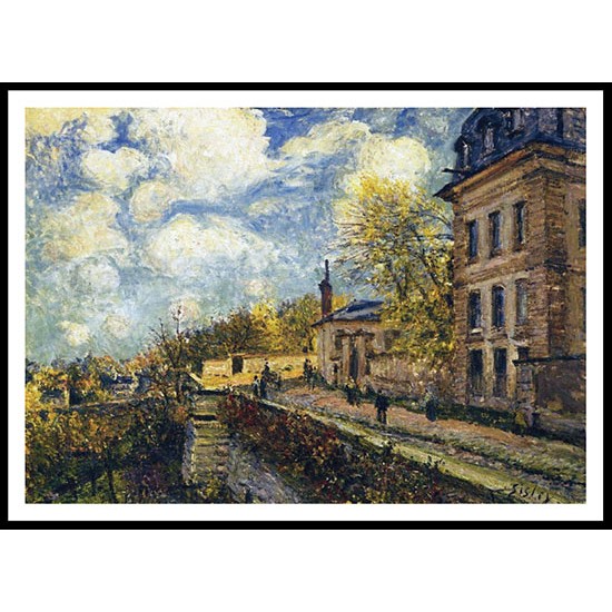 The Factory at Sevres, A New Print Of an Alfred Sisley Painting