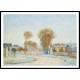 The First Hoarfrost 1876, A New Print Of an Alfred Sisley Painting