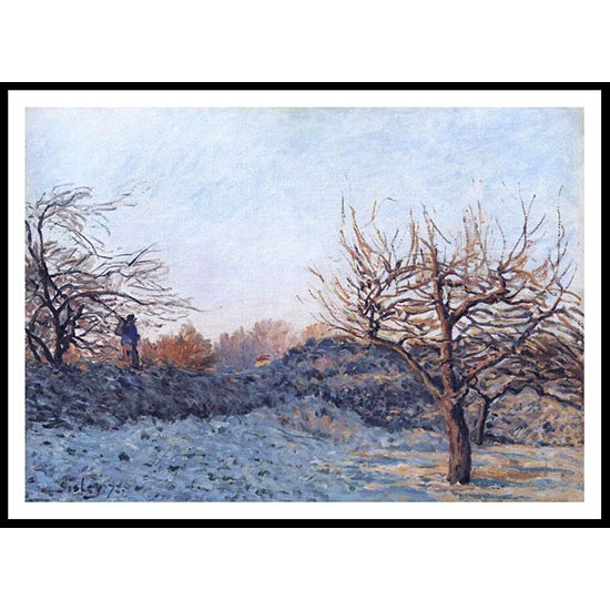 The Frost 1872, A New Print Of an Alfred Sisley Painting