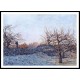 The Frost 1872, A New Print Of an Alfred Sisley Painting