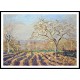 The Furrows 1873, A New Print Of an Alfred Sisley Painting