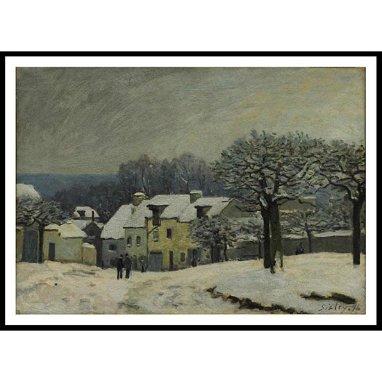 The Kennel at Marly 1876, A New Print Of an Alfred Sisley Painting