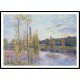 The Lake at Chevreuil 1888, A New Print Of an Alfred Sisley Painting