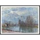 The Loing and the Bridge of Moret 1891, A New Print Of an Alfred Sisley Painting