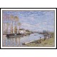 The Loing at Saint Mammes 1882, A New Print Of an Alfred Sisley Painting