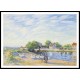 The Oise near Saint Mammes 1885, A New Print Of an Alfred Sisley Painting