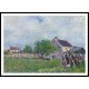 The Old Hut at Sablones 1889, A New Print Of an Alfred Sisley Painting