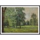 The Park of Sevres 1878, A New Print Of an Alfred Sisley Painting