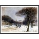 The Road from Saint Germain to Marly, A New Print Of an Alfred Sisley Painting