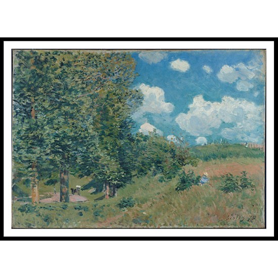 The Road from Versailles to Saint Germain 1875, A New Print Of an Alfred Sisley Painting